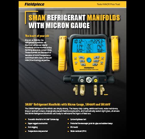 fieldpiece product registration|fieldpiece new products.